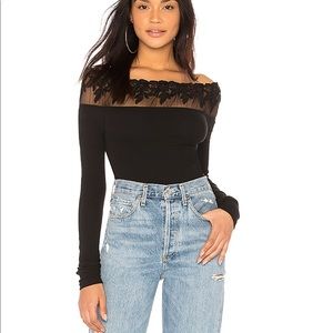 Free people ‘Admire Me’ top in black